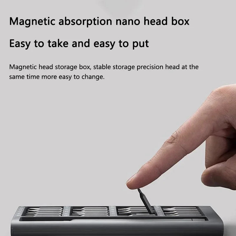 Xiaomi 24 in 1 Finishing Screwdriver Set Mini Pocket Magnetic Absorption Precision Screwdriver Multifunctional Repair Tool Hot